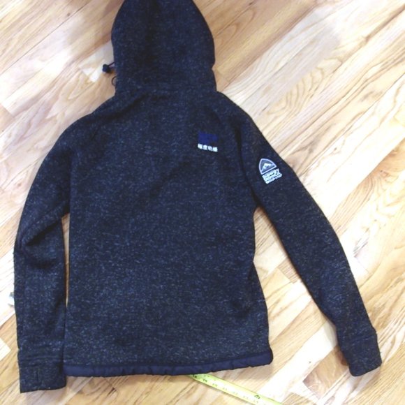 SUPERDRY STORM GRANITE HOODIE JACKET-MED - Picture 2 of 11